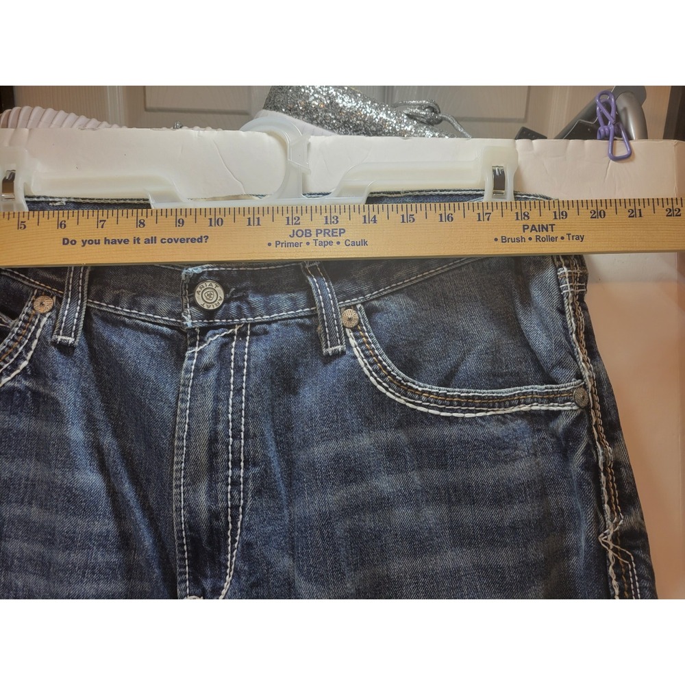 Ariat Men's M4 Coltrane Durango Low Rise Fashion Boot Cut Jean 38/32 medium wash - Picture 13 of 16